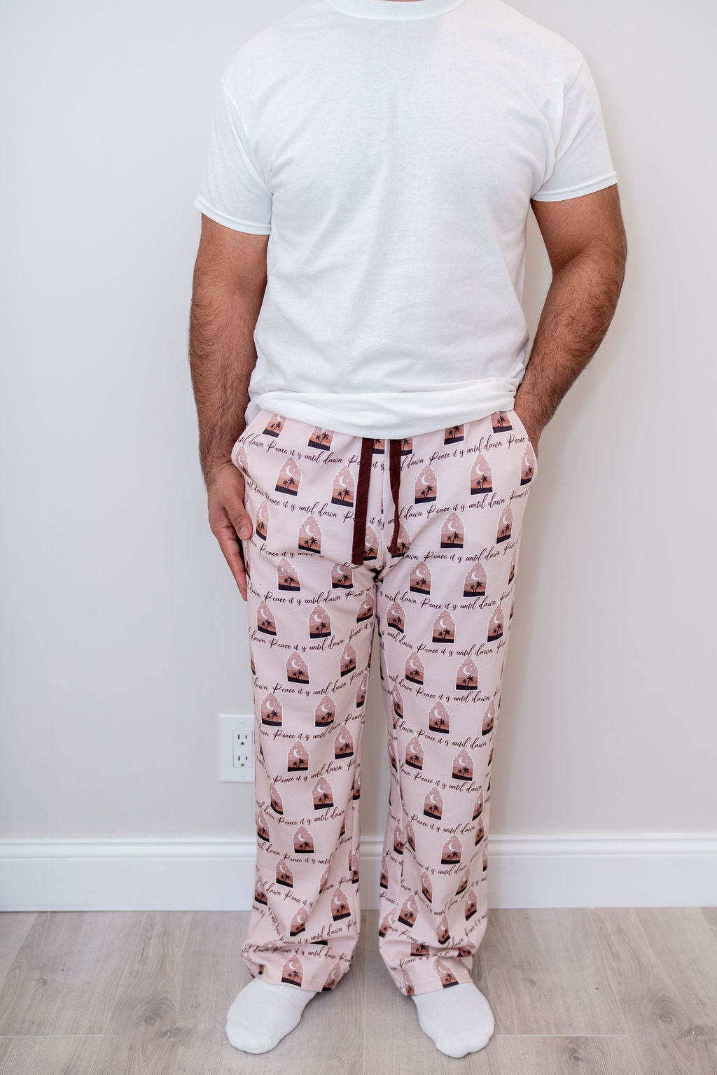 Peace Until Dawn Mens Pajama Pants